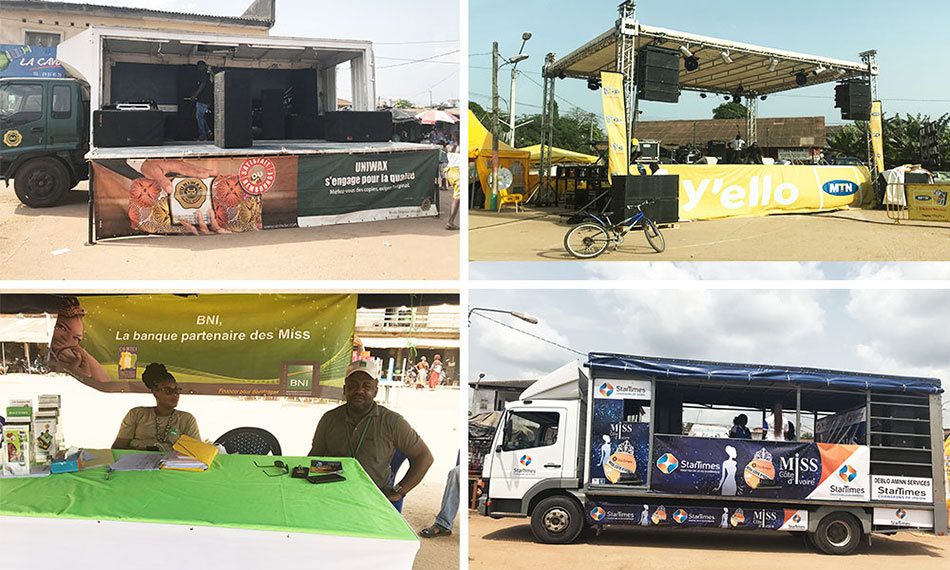 Présélection Miss Côte d’Ivoire - Aboisso : Sponsors et partenaires mettent la ville en ébullition