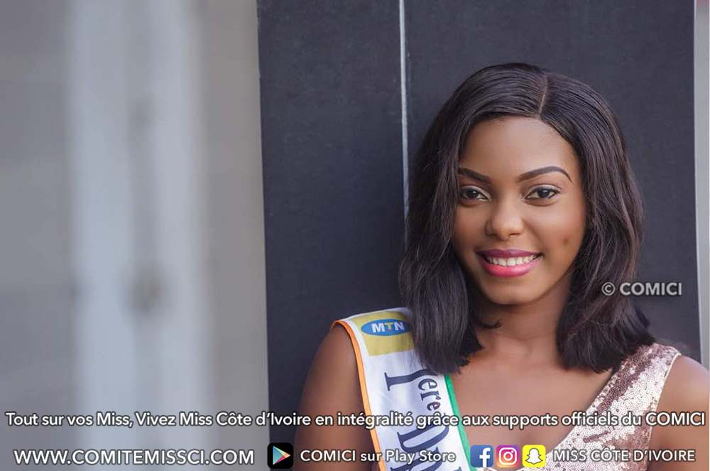 Miss Côte d'ivoire 2018 : Kangouté Rébecca, N° 15 : Déterminée à atteindre ses objectifs